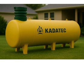 Газгольдер Kadatec 12000 л (высокие патрубки)